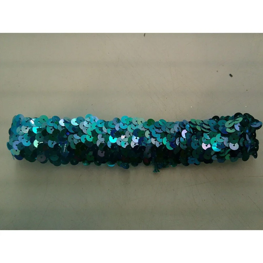 Pre-Owned Dance Costume Jazz Small Child Turquoise A Wish Come True 412 Metalli